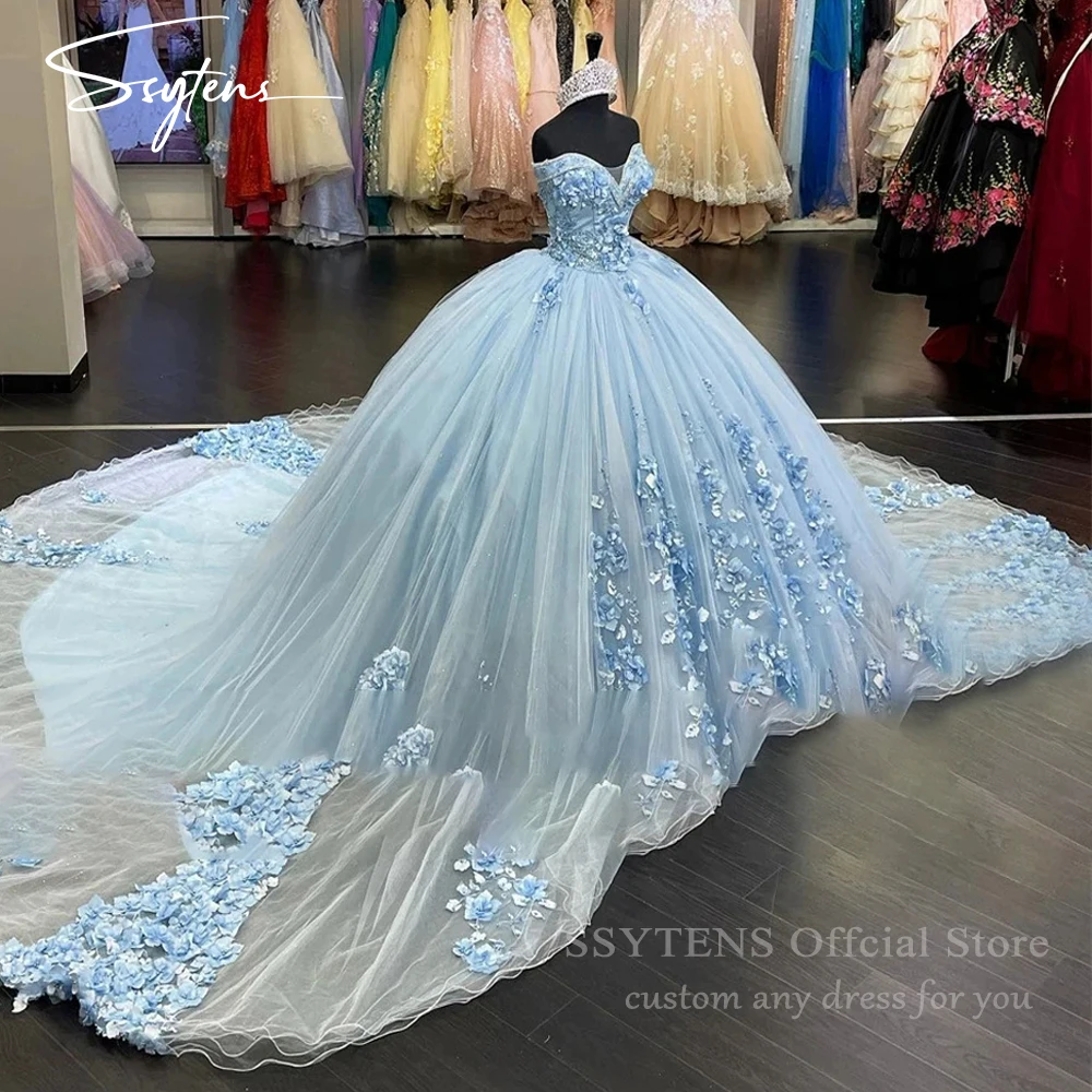 SSYTENS 15 Quinceanera Dresses Ball Gown Luxury Party Dresses Formal Prom Gown Ball Gown Customized 15 Year Old Dress For Girls