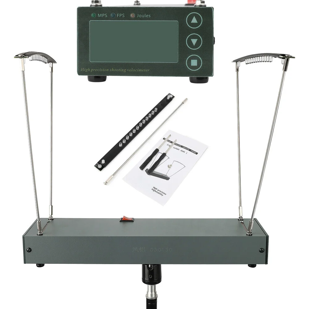 Shooting Speed Tester Chronograph Ballistic Precision 4-6500FPS Arrow Bow Slingshot Bullet Velocity Measure Tool for Outdoor Shooting Sports - view 5