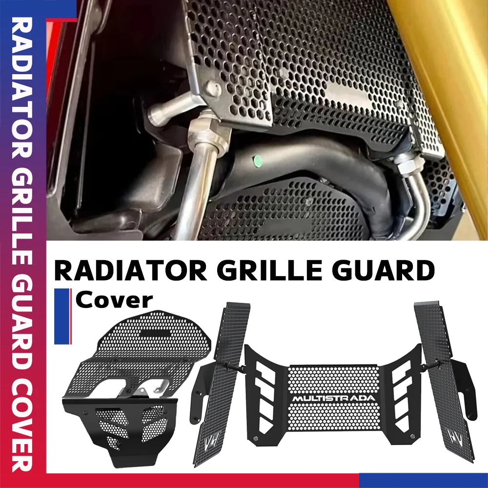 

MOTO Engine Guards For Ducati Multistrada V4/v4 Pikes Peak Rally V4S Sport Radiator Oil Cooler Cylinder Head Guard Set 2021-2023