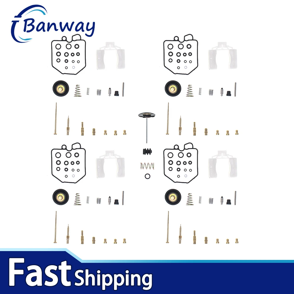 

For Honda 1980-1982 CB750C CB750K CB750SC Carburetor Repair Kit with Kit Float