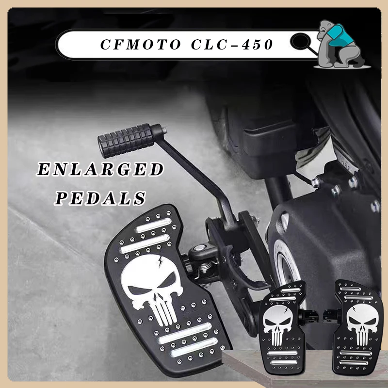 

Modified Front And Rear Step Shift Lever Rear Step Shift Lever Gear Lever Widened And Enlarged Pedal FOR CFMOTO CLC-450