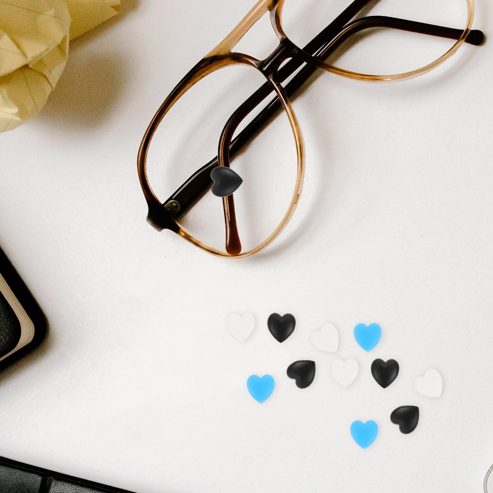 

15Pairs Non-Skid Glasses Ear Hooks Portable Comfortable Eyeglasses Ear Grips Replaceable Anti-Skid Glass Holders