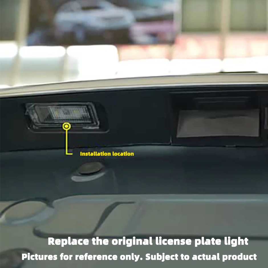 HD Rear View Backup Camera Bracket Vehicle Mount Holder License Plate Light Housing Fits Skoda Kodiaq Superb for VW New Passat.. - view 4