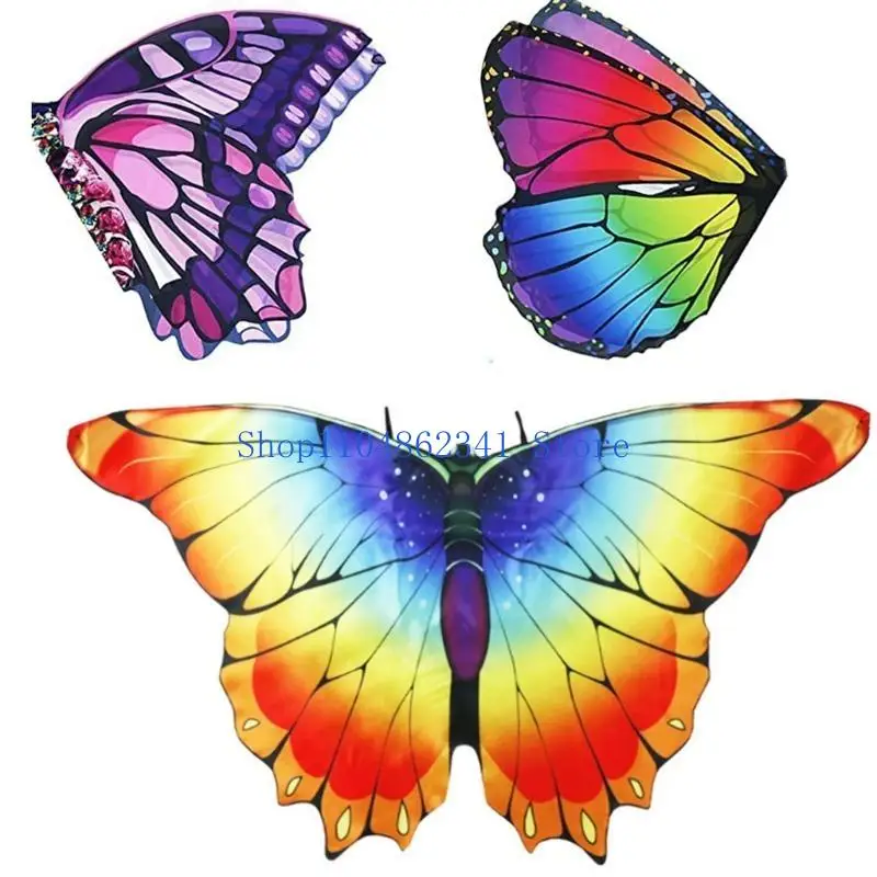 

5asd принцесса ролевая игра крыло бабочки ребенок Хэллоуин фея накидка-крыло бабочки