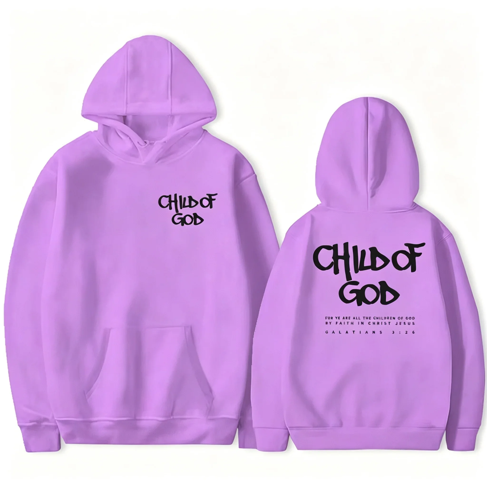 2026 I Am A God Child Kapuzenpullover mit Buchstabendruck, christliche Gott-Sweatshirts, Kapuzenpullover, Gebet zum Herrn, Sweatshirt, Damenbekleidung – Detail 14