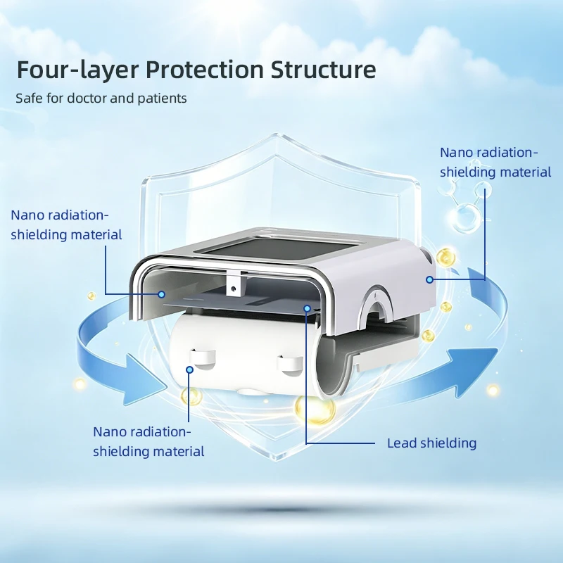 Portable Digital Dental X-ray Machine for Medical Veterinary Use Handheld Electric RVG Dental Xray Machine