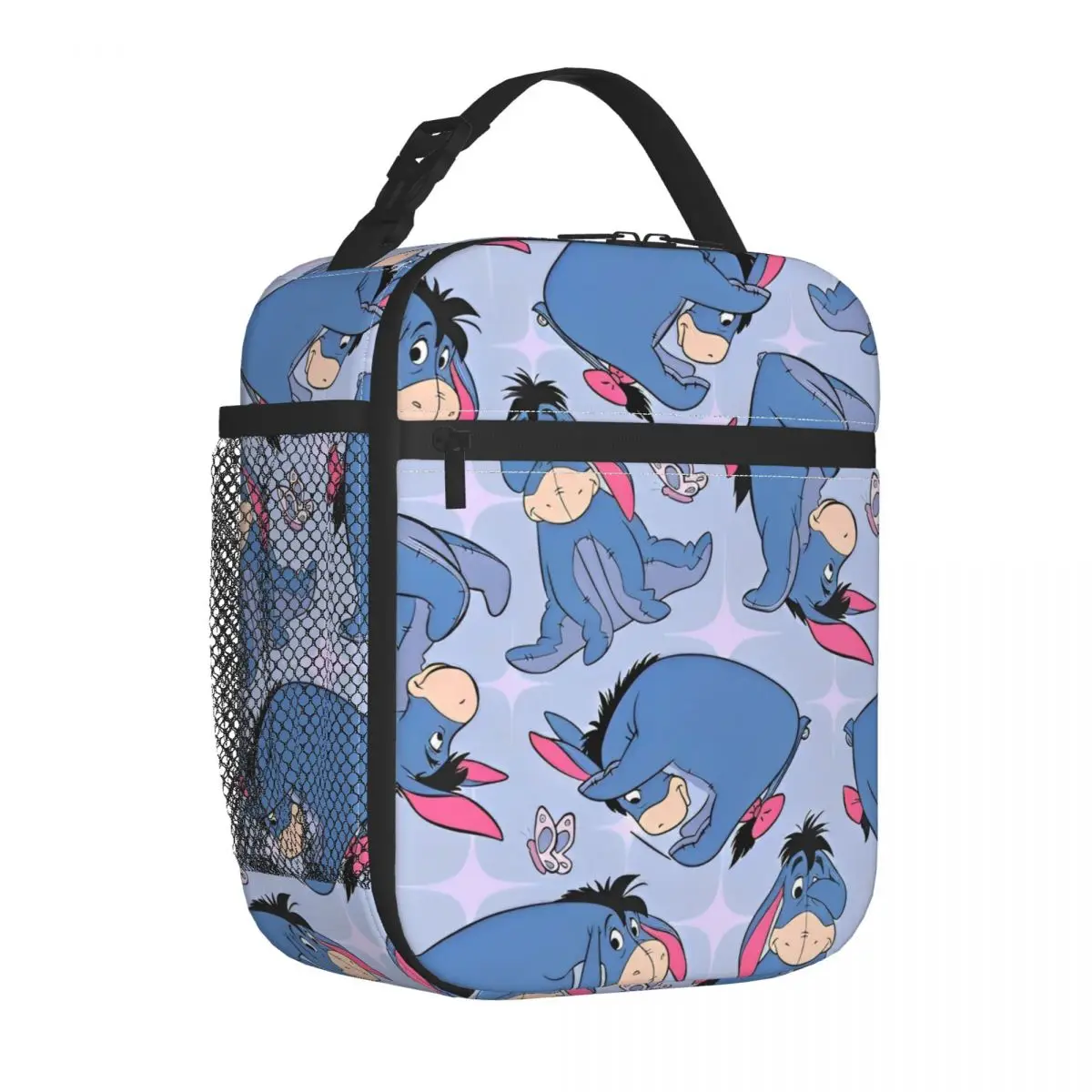 

Winnie The Pooh Eeyore Insulated Lunch Bag Cooler Bag Reusable Meal Container Portable Tote Lunch Box for Men Women Work Picnic