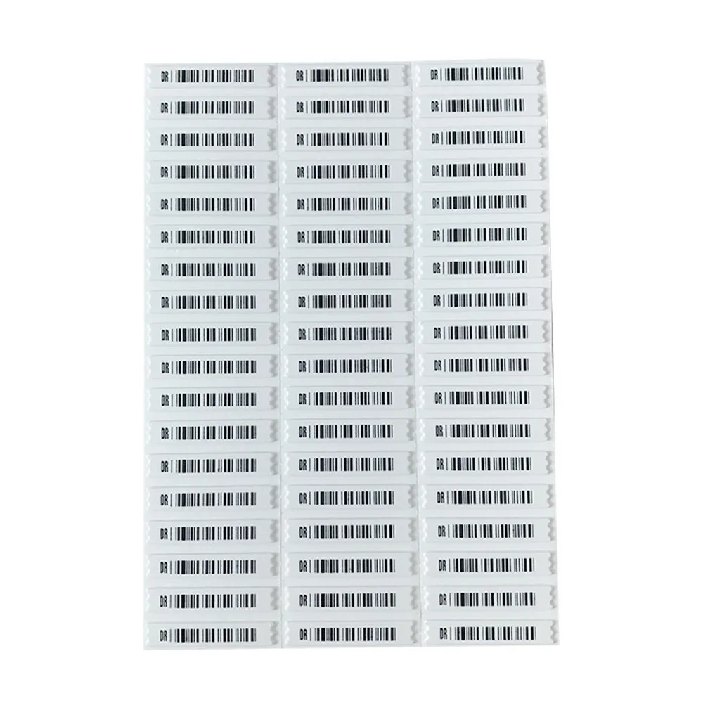 10000 Pieces 58KHZ High Quality Anti-Theft AM Soft Lable DR Barcode Label for Retail