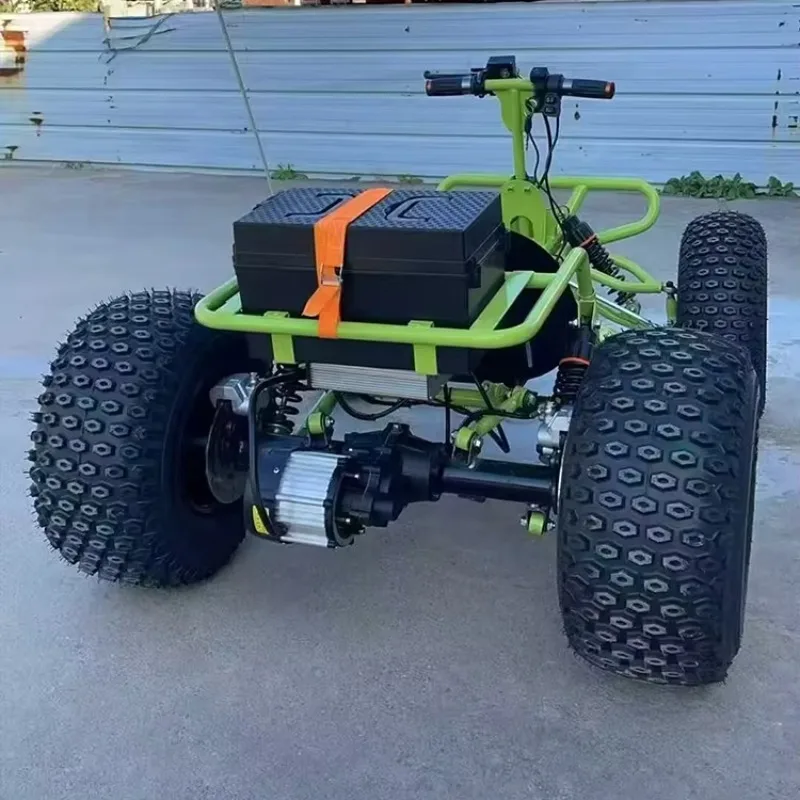 Premium Battery Electric Go Kart 1000W 48V 20A Chain Drive Backyard Track Racing Outdoor Adventure Fast Eco-Friendly Ride