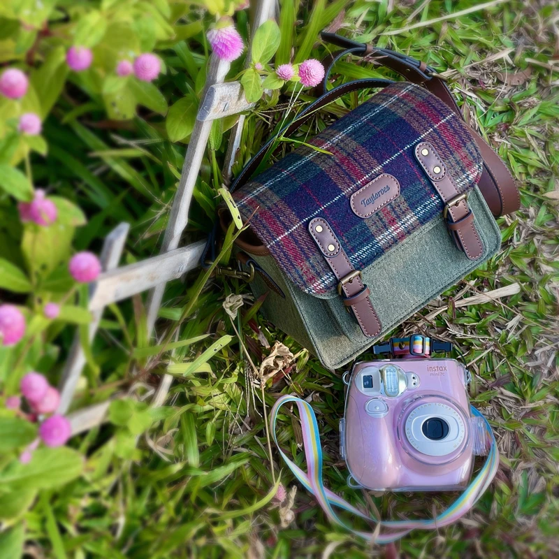 Retro Digital Camera Bag for Fujifilm X-T50, X-T20, Canon R10, Nikon Z50 Sony A7C2, Olympus Leica Photography Shoulder Bag