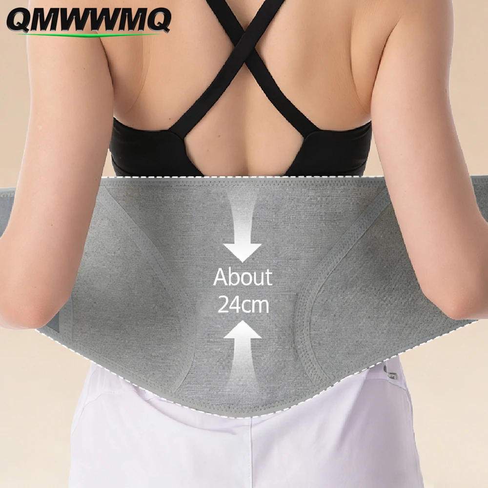 

Winter Thickened Thermal Plush Abdominal Wrap, Warm Stomach Protector Lumbar Support Back Brace for Daily Use