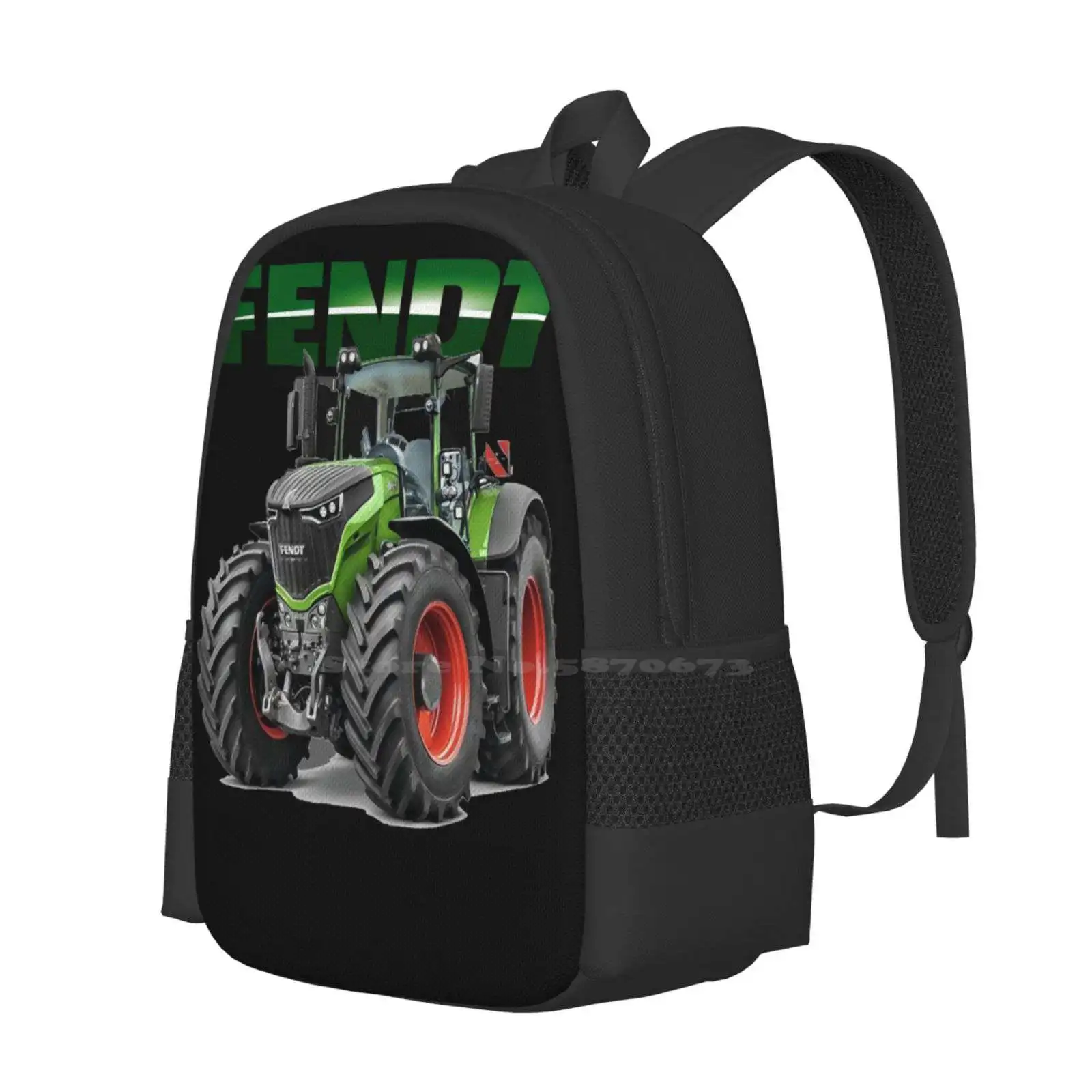 Fendt German Tractors Fashion Pattern Design Travel Laptop School Backpack Bag German Tractors Fendt Vintage Germany