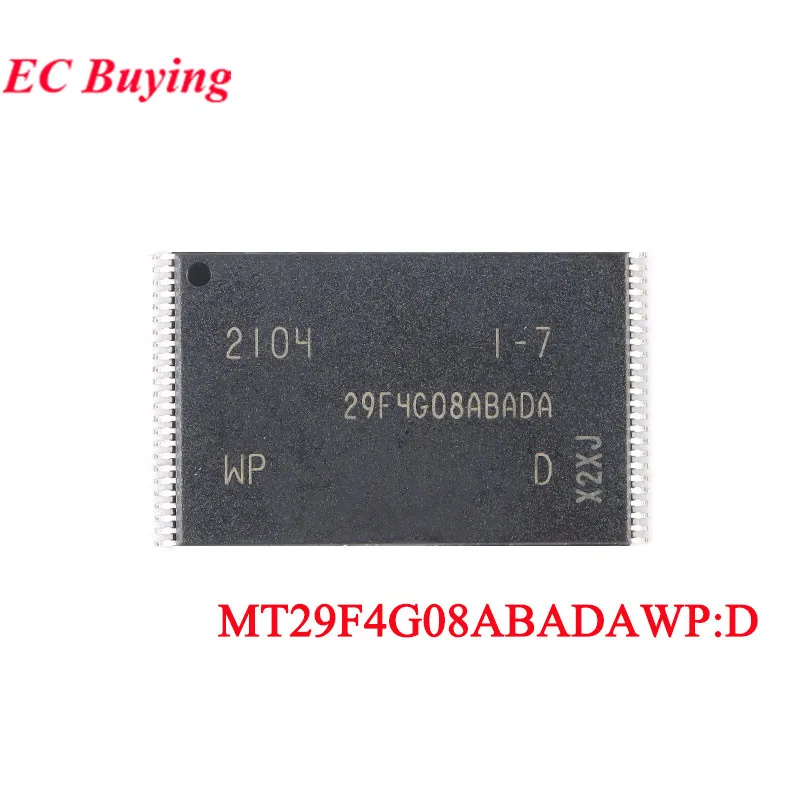 5pcs/1pc 29F4G08ABADA MT29F4G08ABADAWP: D 29F4G08ABAEA 29F2G08ABAEA 29F1G08ABAEA 29F2G08ABAEA 1Gb 2Gb 4Gb 8Gb NAND Flash Chip IC