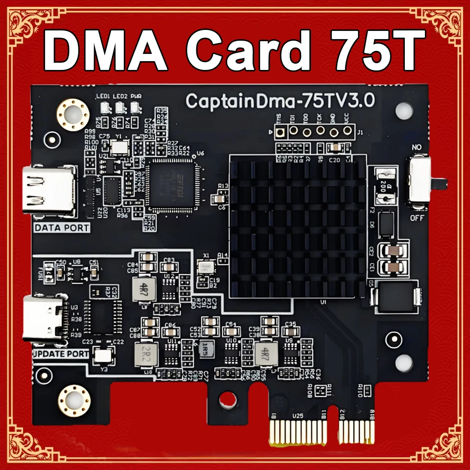 Captain DMA 75T Card - Direct Memory Access - DMA Board 75T FPGA