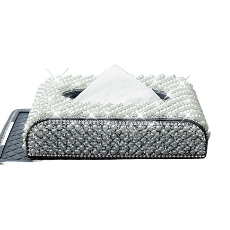 Car interior car tissue box carton car interior decoration paper towel cover drawer box tissue cover