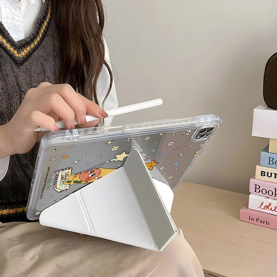 Letter Baby Pen Slot Tablet Case For Mini 7 6 iPad Pro2024 2022 2021 2020 2019 2018 2017 11 10 9 8 7 6 5 Air7 6 5 4 3 2 1 Cover 6
