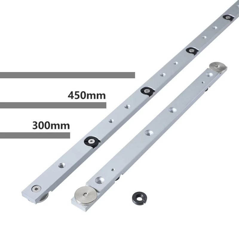 

1Pc Miter Slider Aluminium Alloy Miter Bar Slider Table Saw Gauge Rod Woodworking Tool Router Tables Table Saw Accessories