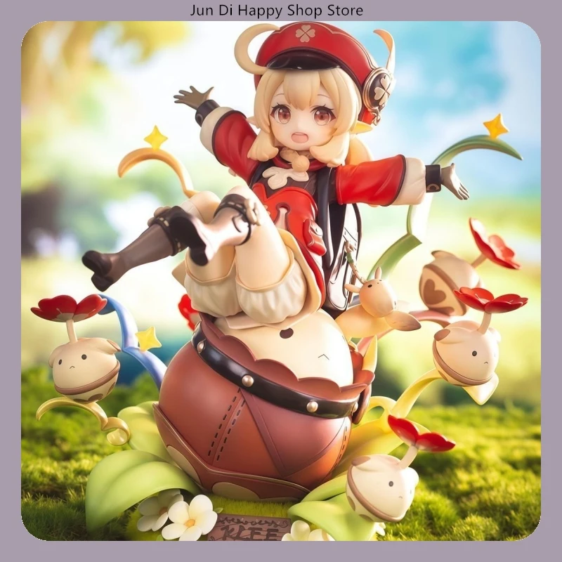 Genshin Impact Klee – figurine de dessin animé, Collection de statues, décoration de bureau, jouet d'ornement, cadeau pour les Fans