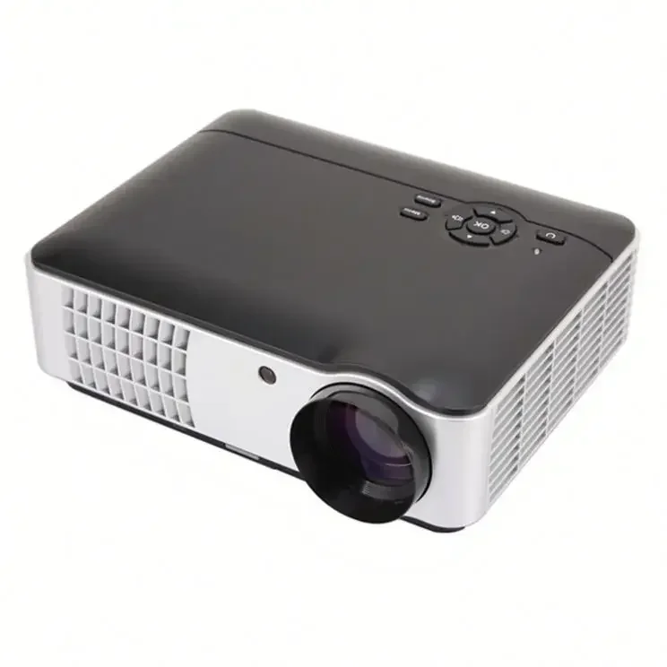 Android LED Miniprojector Best Hot Popular 3D 2018 Digital Projector ATV / DVB-T / Android &wifi 2,800 Lumens LCD 16:9 & 4:3 8KG