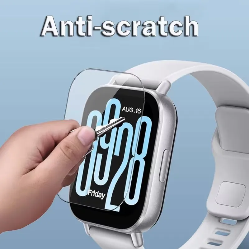1-5Pcs Tempered Glass Protector For Xiaomi Redmi Watch 5 Active/Lite Accessories Screen Protector For Redmi Watch 4 image 2