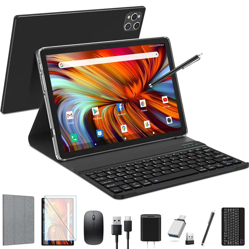 

Новейший 11-дюймовый планшет Android 14, 128 ГБ ПЗУ, 16 ГБ ОЗУ TF2TB Expand, Software-Core, 5GWiFi, 1080FHD, 13 МП + 8 МПКamera, Bluetooth5.0, GPS