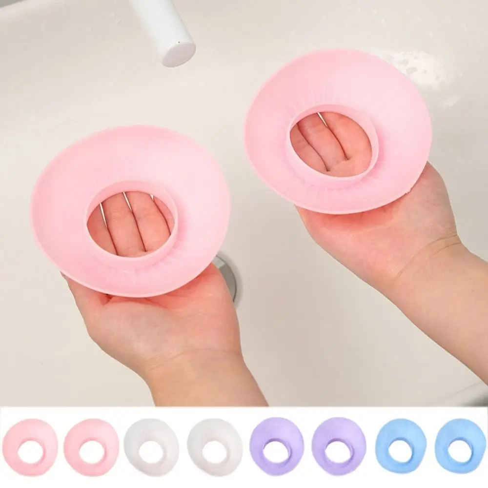 1 Pair Practical Anti-Splash Face Wash Wristbands Waterproof Soft Wrist Washing Belt Silicone Washing Wrist Strap Kitchen