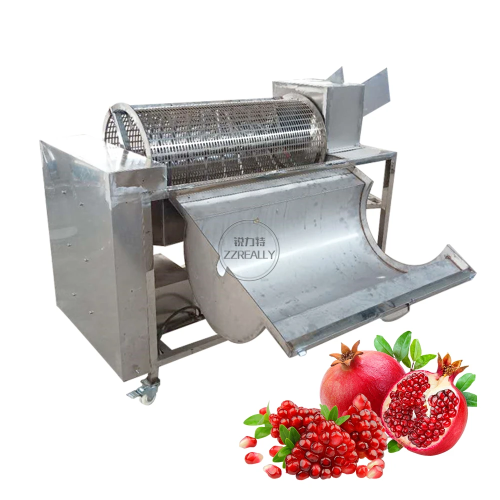 Estrattore automatico industriale per sbucciare melograno, estrattore per spremiagrumi, rimozione di semi