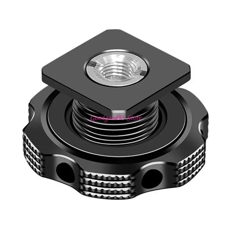 Adaptateur à chaussures chauds clignotant à adaptateur à vis trépied trou filetage 1/4 ”pour le support