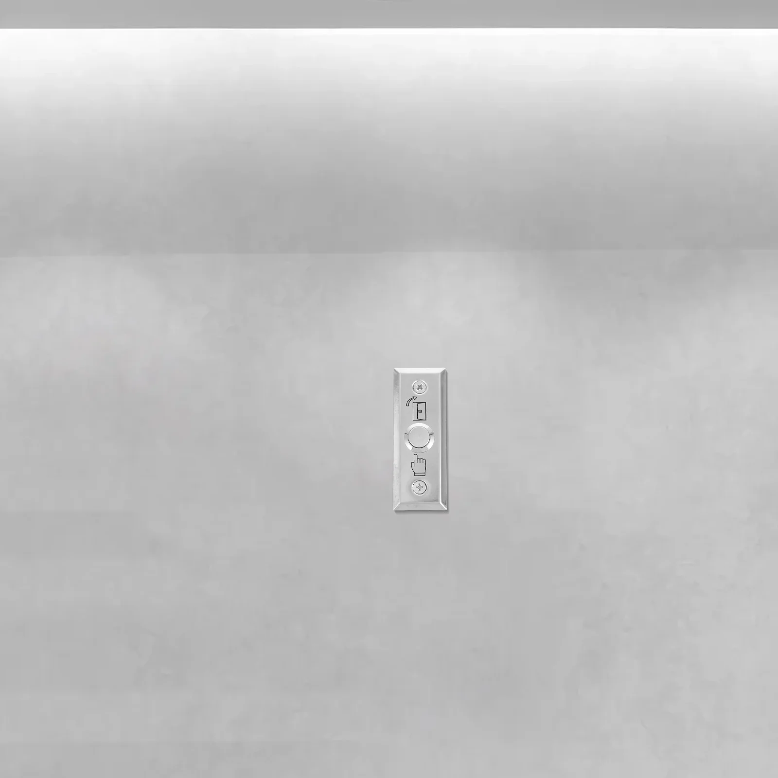 

1Set Door Access Control System Stainless Steel Push to Exit Button Door Bell Wall Plate Cover Panel for Office Bank Gas Station