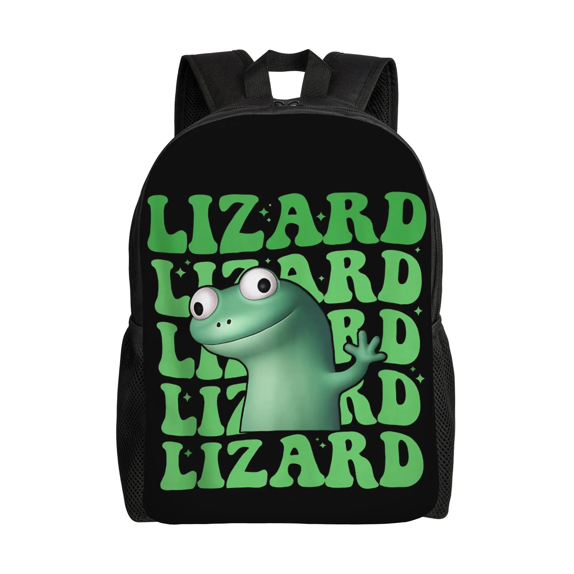 

Рюкзак Tom Lizard Lizard Meme Funny Weirdcore Animals Cool Backpack Durable Student Work Hoppers Daypack Laptop Shoulder Bag