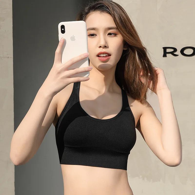 Rugborst Verstelbare Yoga Met Holle Rug Sportbeha