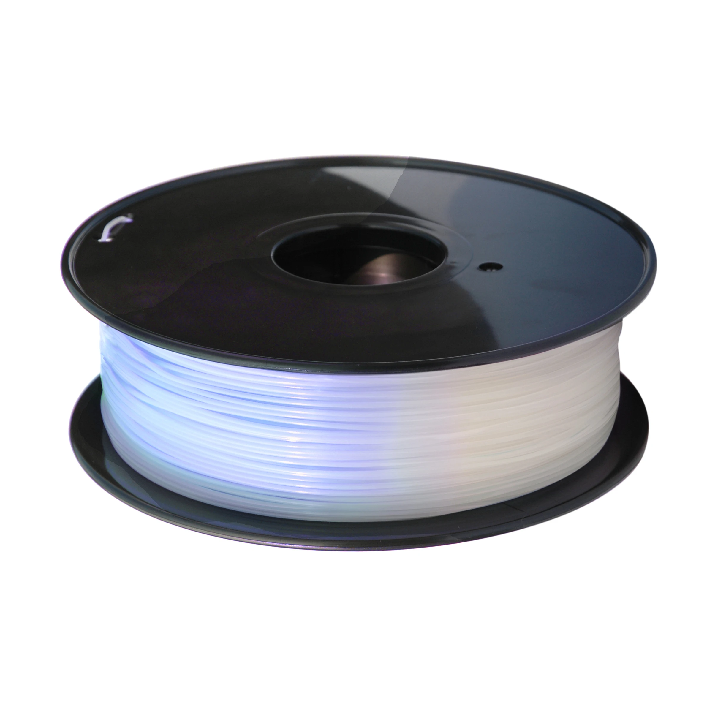 250g PLA Light Change Color 3D Printer Filament Printing Material Sublimation Plastic White to Pink Blue PLA for 3D Printer 95A