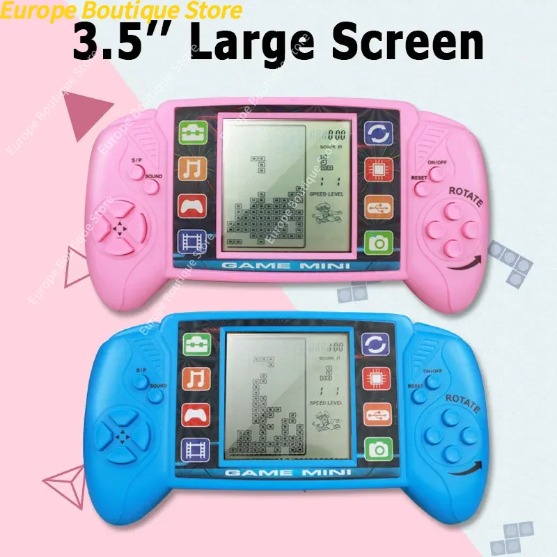 3.5 Inch Large Screen Pocket Handheld Game Players Classic Retro Game Machine Kids Children Electronic Toys Game Console