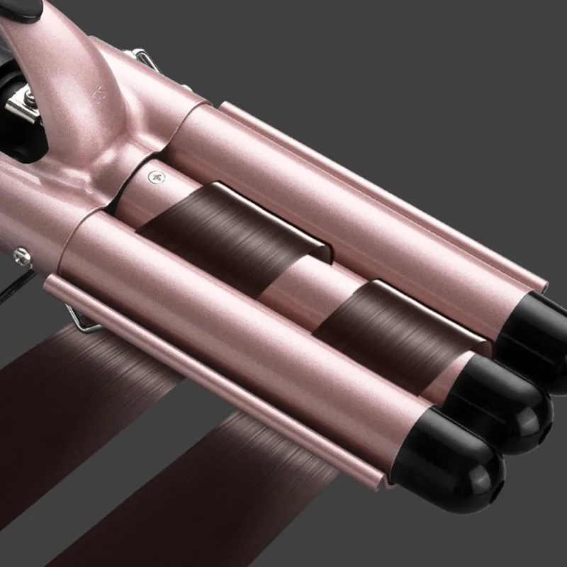 

【COMELY】Multifunctional Curling Iron Set 5-In-1 With Interchangeable Titanium Barrels, LCD Display, 110-220V EU Plug