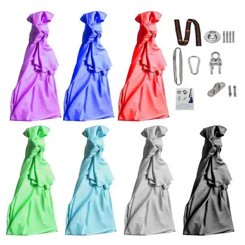 Divertente per bambini Amaca Sedia Altalena Elastico Sensoriale Amaca Yoga Altalena Amaca Sedia Camera da letto Pod Altalena per bambini Giocattoli per interni ed esterni