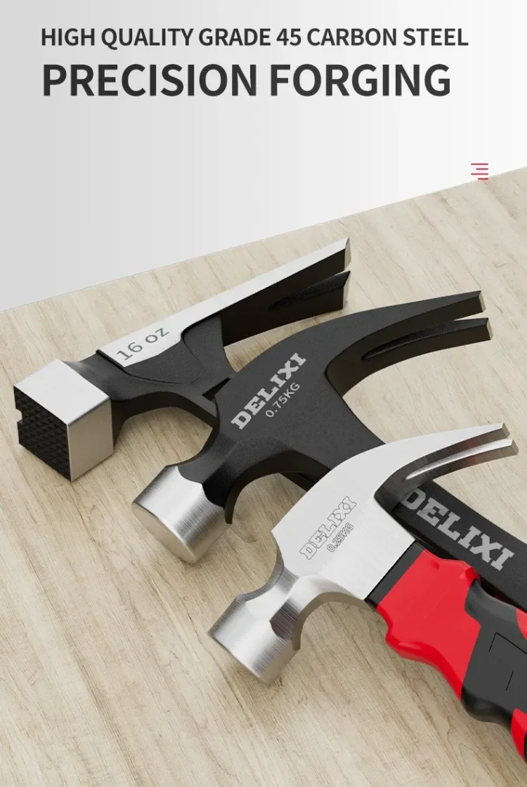 Multifunktion aler Klauen hammer profession elle Holz bearbeitung spezielle Mini integrierte Nagel hammer tragbare Haushalts handwerkzeuge Zubehör – Detail 3