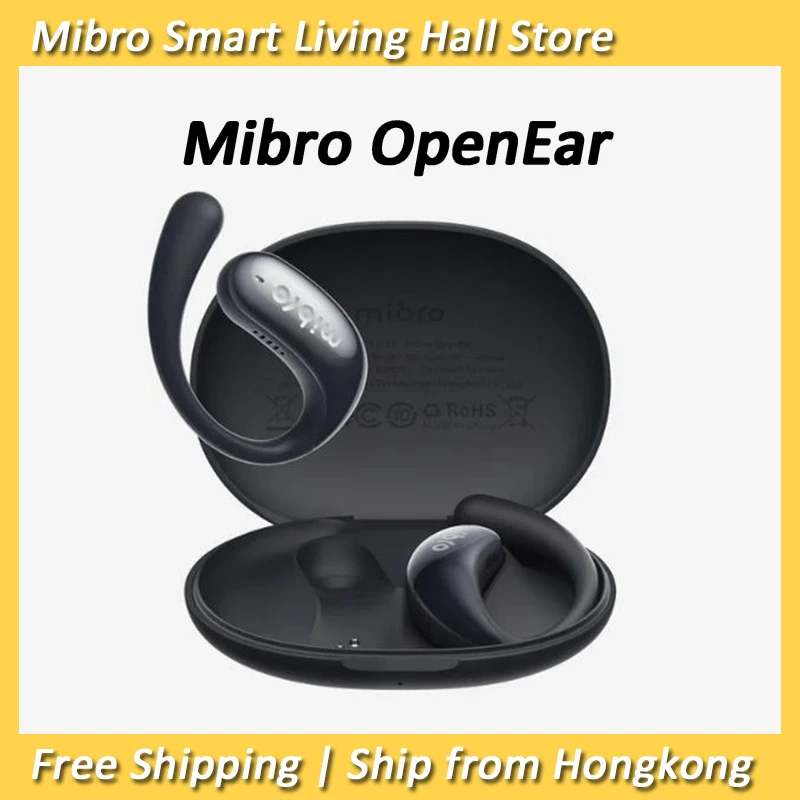 

Mibro Wireless Earphone OpenEar Bluetooth 5.4 HD Call ENC Noise Canceling APP&Touch Control Sports Headphone for Android iOS