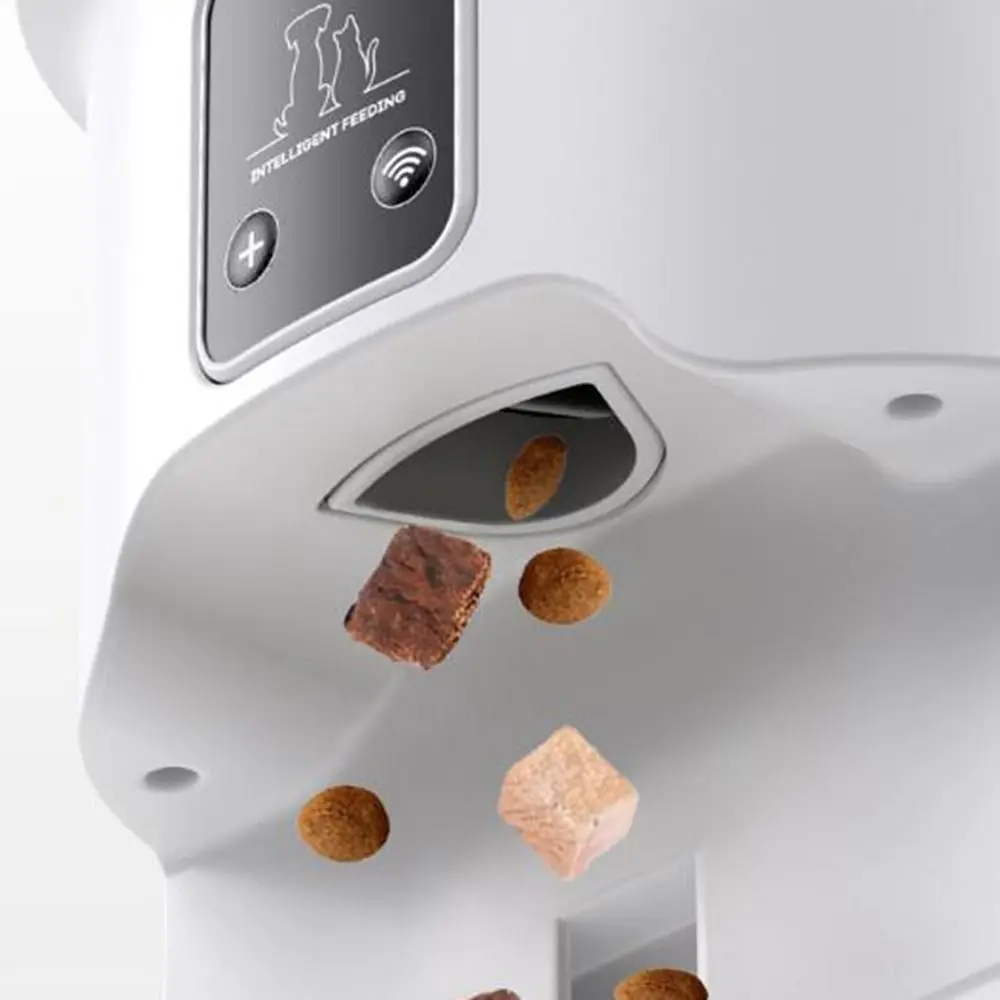 

4L Capacity WIFI Smart Pet Feeder Timer Function USB Charge Automatic Pet Feeder Moisture-proof Sealed