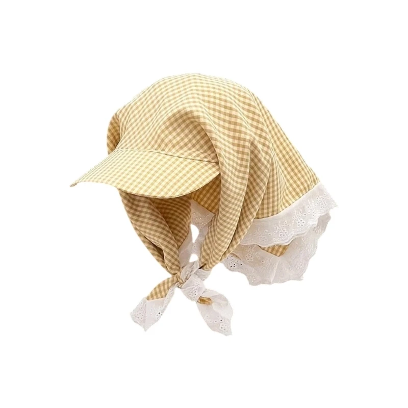 400A Embroidered Kerchief Baseball Cap Wide Brimmed Hat Outdoor Women Men Sport Hat Unisex Wear Exercise Sun Hat Workout