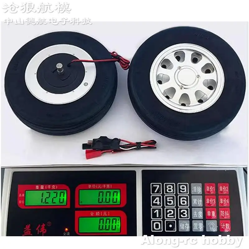 RC Airplane EDF Jet Plane Fighter DIY Models Spare Part Electronic Brake System for Aircraft 155mm JP Brake Controller Wheels
