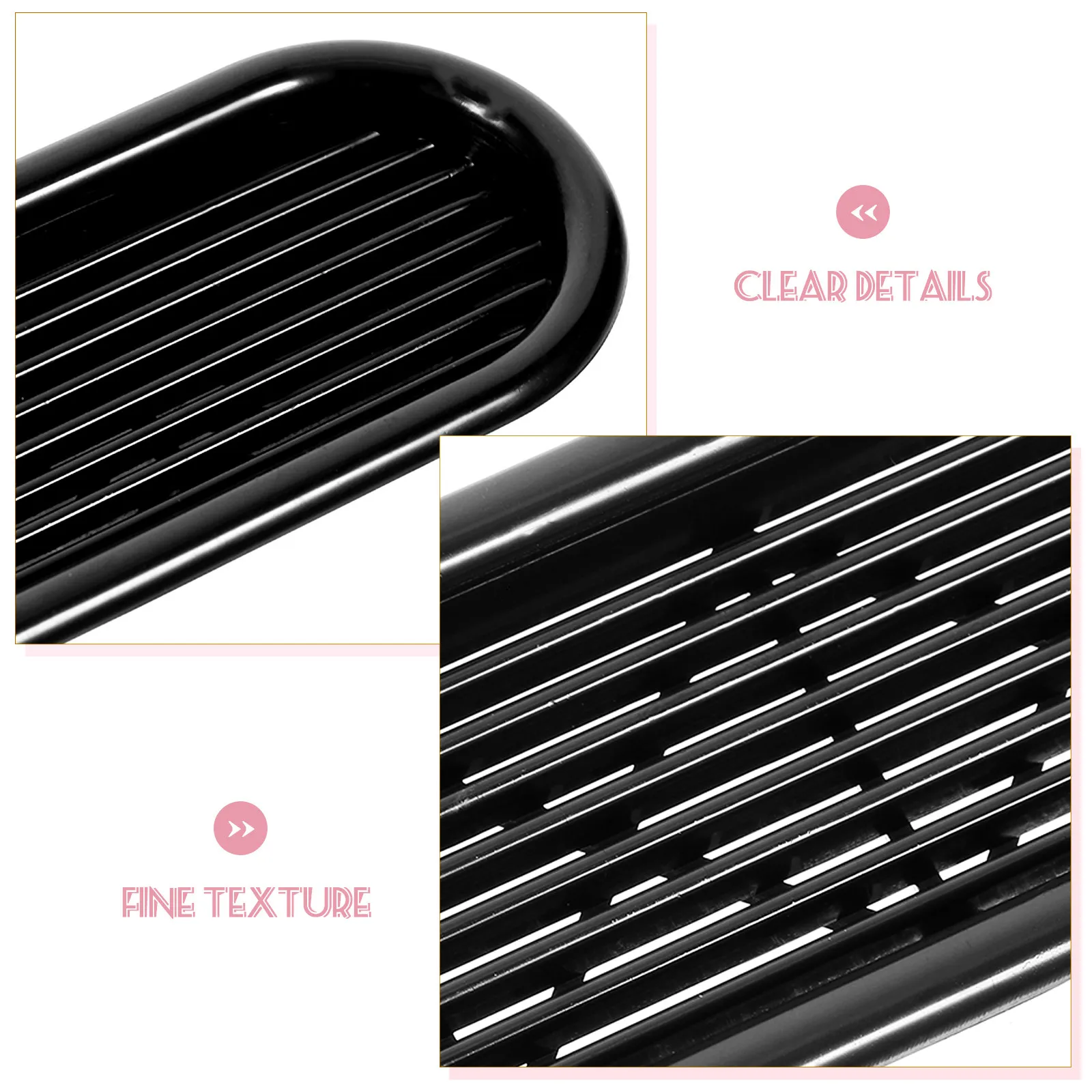 4pcs Black Plastic Wire Hole Cover Accessories for Closet Wardrobe Shoe Cabinet Air Vent Heat Dissipation Modern Storage