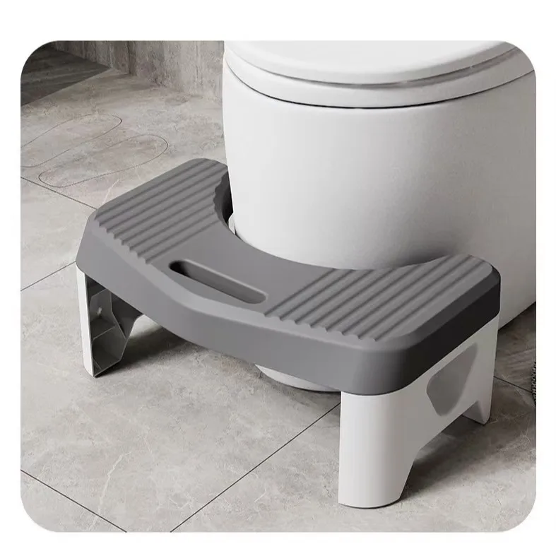 

Anti Slip Comfort Toilet Squat Stool Thickened Squatting Aid Footstool for Adult Kids Pregnant Women Bathroom