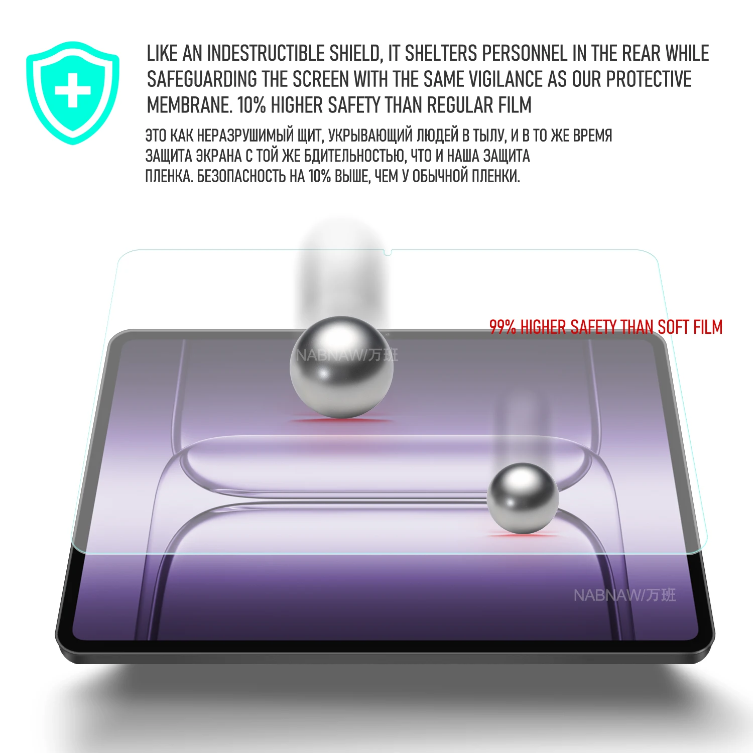 2 Pieces HD Scratch Proof Tempered Glass Film Screen Protector For OnePlus Pad 3 13.2-inch Tablet Protective Cover