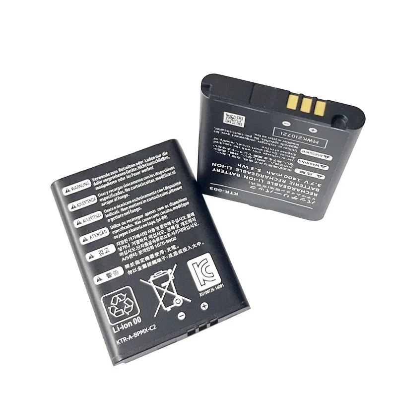 Bateria de substituição para Nintendo 3DS, Novas baterias 3DS, KTR-003, KTR 003, 3.7V, 1400mAh