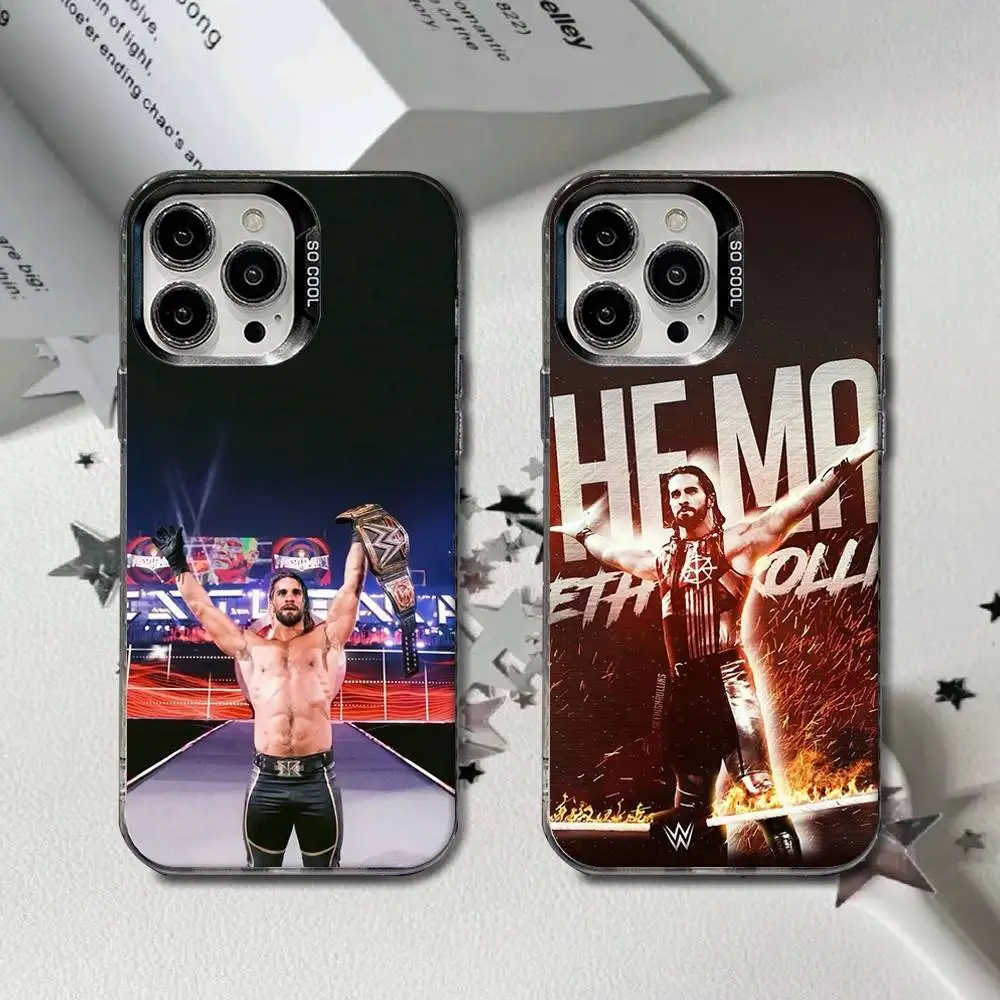 

Seth F-Freakin Rollins Boxing Phone Case For iPhone 16,15,14,13,12,11,8,7,Pro,Max,Plus,Mini,XS,SE Anti Fall Black Matte Hard