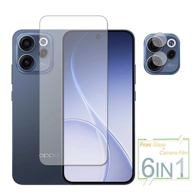 

For OPPO Reno15 F Glass OPPO Reno15 F Screen Protector Tempered Glass Clear Protective Phone Rear Camera Lens Film On Reno 15F