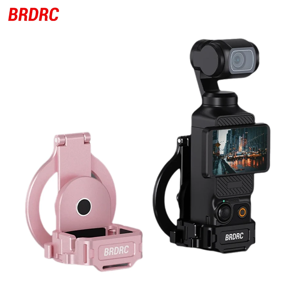 

Магнитный держатель-подставка для DJI Pocket 3/4, кронштейн для телесуфлеров, адаптер для прямых трансляций, аксессуары для фотосъемки