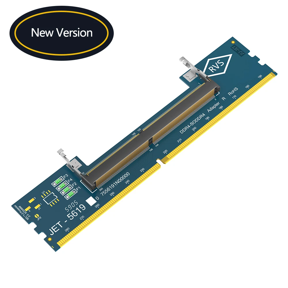 Adapter SO DIMM na DDR4 do laptopa, karta konwertująca pamięć SO DIMM 4 na DDR4, tester pamięci