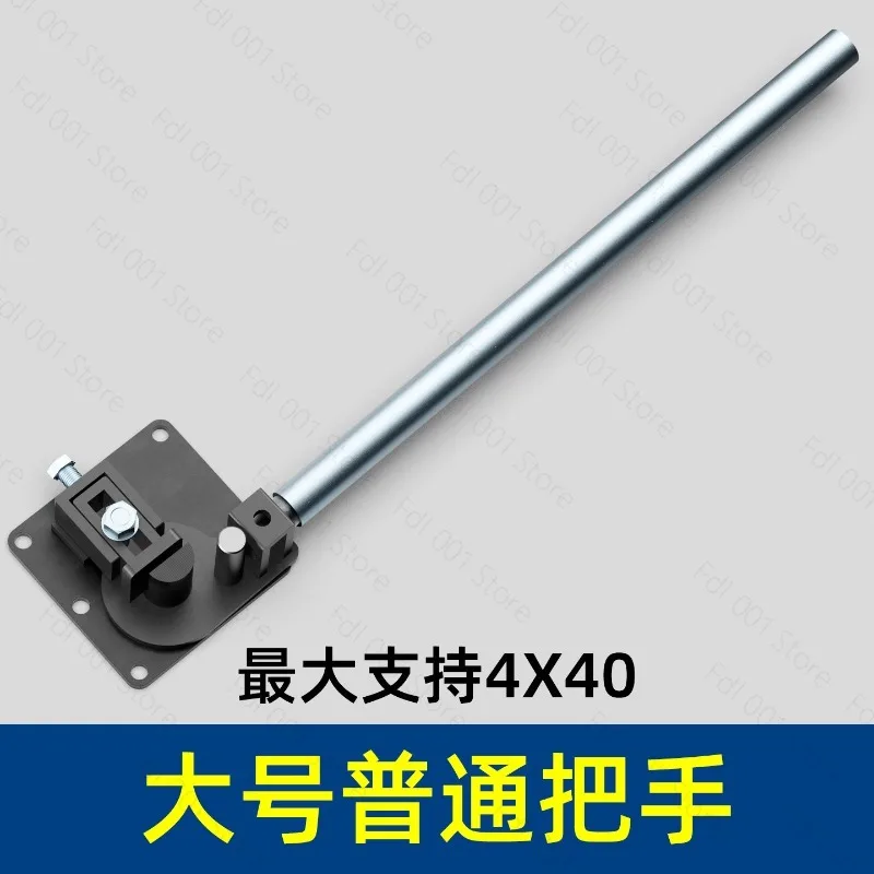 New Manual Flat Iron Bending Machine 90 Degree Right Angle Bending Machine Copper Bar Bending Tool
