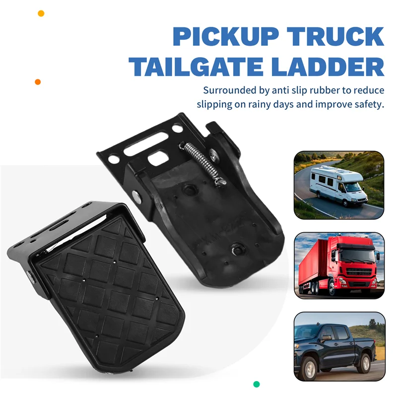 

High Quality Folding Truck Bed Step Anti-Slip Forpickup Truck Tailgate Ladder RV Exterior Accessories